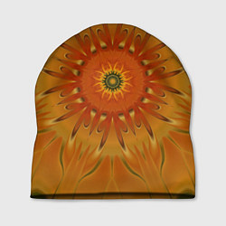 Шапка Осеннее солнце Абстракция, цвет: 3D-принт