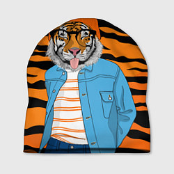 Шапка Тигр фурри на стиле, цвет: 3D-принт