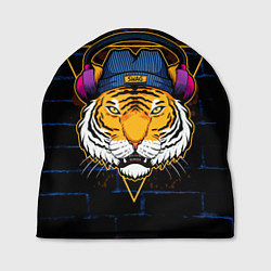Шапка Тигр в наушниках SWAG, цвет: 3D-принт