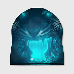 Шапка Неоновый водяной тигр 2022, цвет: 3D-принт