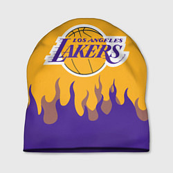 Шапка LA LAKERS NBA FIRE ЛЕЙКЕРС ОГОНЬ