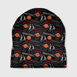 Шапка Basketball - Баскетбол, цвет: 3D-принт