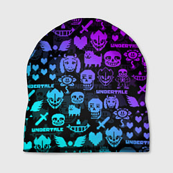 Шапка UNDERTALE NEON PATTERN УЗОР