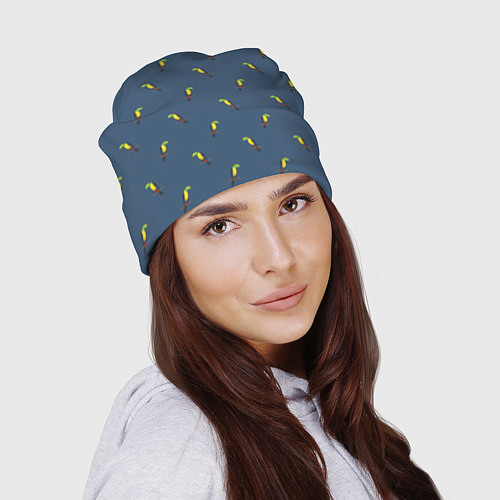 Шапка Тукан паттерн / 3D-принт – фото 2