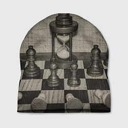 Шапка Старинные шахматы, цвет: 3D-принт