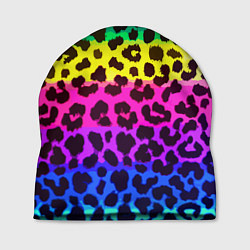 Шапка Leopard Pattern Neon, цвет: 3D-принт