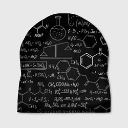 Шапка Химия -формулы, цвет: 3D-принт