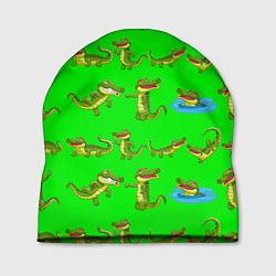 Шапка CHARMING CROCODILES, цвет: 3D-принт
