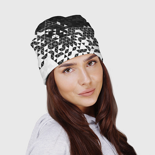 Шапка Геометрические грани / 3D-принт – фото 2