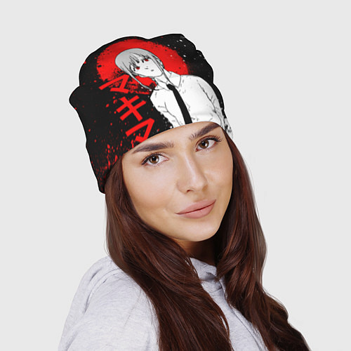 Шапка Человек-бензопила - манга - Макима / 3D-принт – фото 2