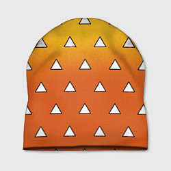 Шапка Оранжевое кимоно с треугольниками - Зеницу клинок