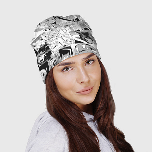 Шапка Да я паук и что с того pattern / 3D-принт – фото 2