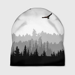 Шапка Птицы над лесом, цвет: 3D-принт