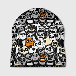 Шапка Злобные панды, цвет: 3D-принт