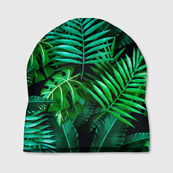 Шапка Тропические растения - текстура