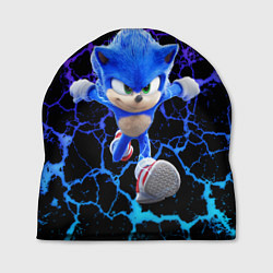 Шапка Sonic неоновый мрамор, цвет: 3D-принт