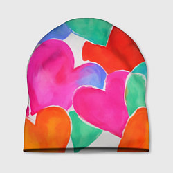 Шапка Сердечный день, цвет: 3D-принт