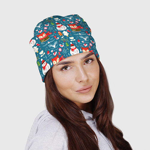 Шапка New Years holiday / 3D-принт – фото 2
