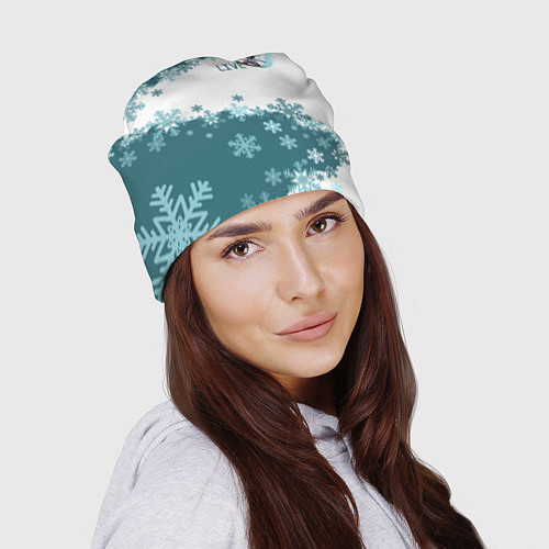 Шапка Сноуборд синева / 3D-принт – фото 2