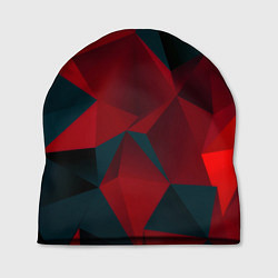 Шапка Битва кубов красный и черный, цвет: 3D-принт