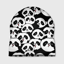 Шапка Весёлые панды, цвет: 3D-принт
