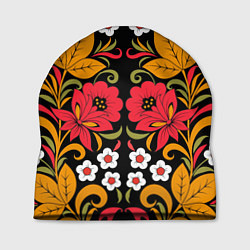 Шапка Хохлома узор, цвет: 3D-принт