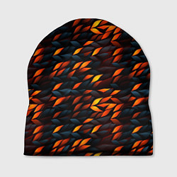 Шапка Black orange texture, цвет: 3D-принт