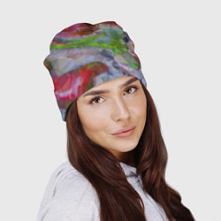 Шапка Красочный узор, цвет: 3D-принт — фото 2
