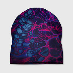 Шапка Неоновая лава, цвет: 3D-принт