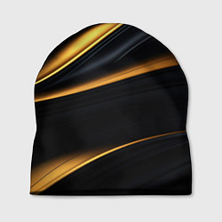 Шапка Black gold texture, цвет: 3D-принт