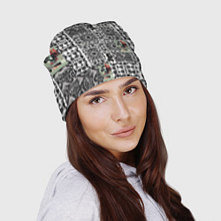 Шапка Орнамент древних цивилизаций, цвет: 3D-принт — фото 2