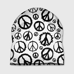 Шапка Many peace logo
