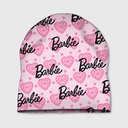 Шапка Логотип Барби и розовое кружево