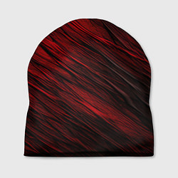 Шапка Black red texture, цвет: 3D-принт