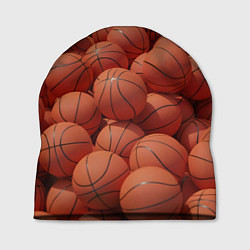 Шапка Узор с баскетбольными мячами
