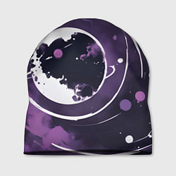 Шапка Фиолетовый космос - нейросеть, цвет: 3D-принт