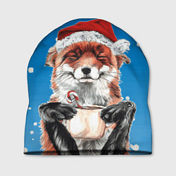 Шапка Рождественский свитер с лисой