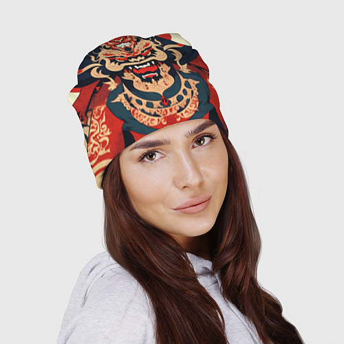 Шапка Татуировка дракон в японском стиле / 3D-принт – фото 2