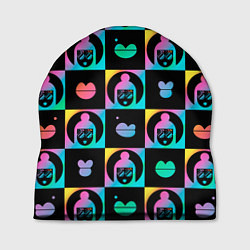 Шапка The image of a girl in a square, цвет: 3D-принт