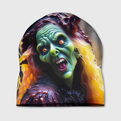 Шапка Портрет ужасной восковой ведьмы, цвет: 3D-принт