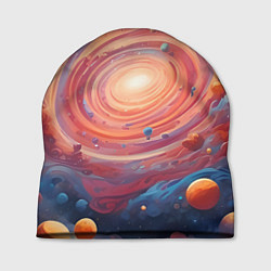 Шапка Галактика в спирали, цвет: 3D-принт