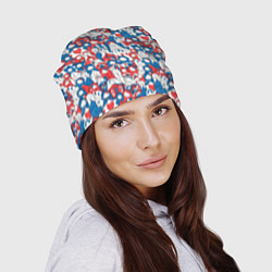 Шапка Русские матрешки, цвет: 3D-принт — фото 2