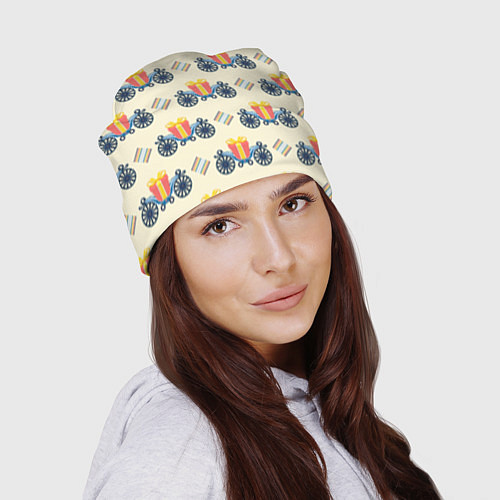 Шапка Подарок на карете и ромб / 3D-принт – фото 2