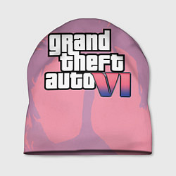Шапка GTA 6 pink