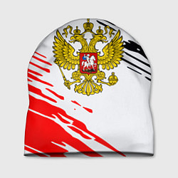 Шапка Россия имперские краски текстура