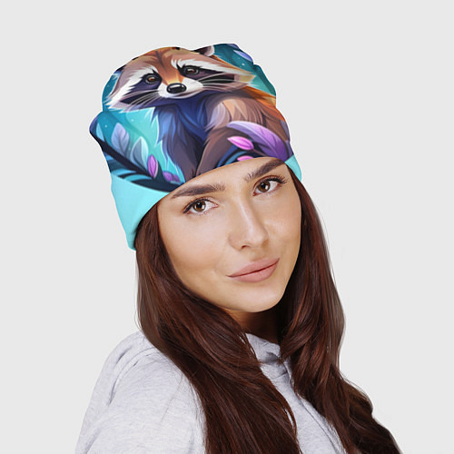 Шапка Мультяшный енот / 3D-принт – фото 2