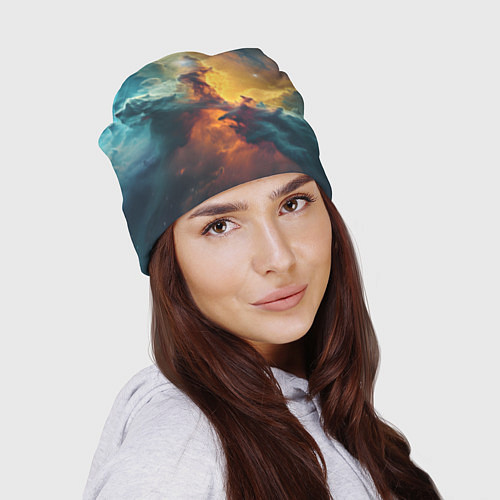 Шапка Космос туманность / 3D-принт – фото 2