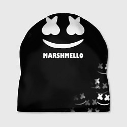 Шапка Marshmello белое лого, цвет: 3D-принт