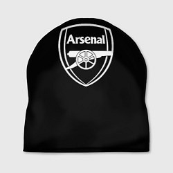 Шапка Arsenal fc белое лого