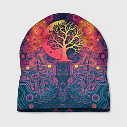 Шапка Логотип кибернетического дерева, цвет: 3D-принт